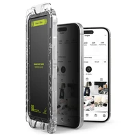 Ringke Easy Slide privātuma stikls 2 gabalu iPhone 16 Pro Max