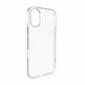 Puro 03 Nude Silicone Case for iPhone 16 - Transparent
