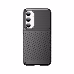 Thunder Case izturīgs viedtālruņa apvalks Samsung Galaxy A35 - melns