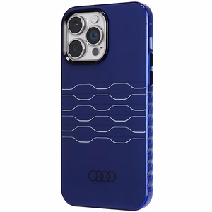 Audi IML Magnētiskais viedtālruņa apvalks iPhone 14 Pro Max - zils