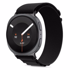 Tech-Protect Nylon Pro siksniņa modelim Samsung Galaxy Watch 40/44/46 mm – melna