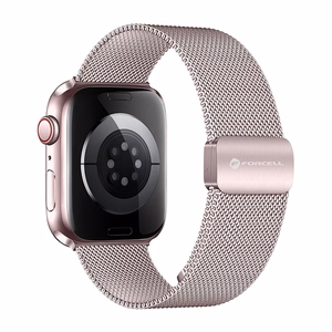Ремешок для Apple Watch Forcell F-Design FA14 магнитная сталь 42 / 44 / 45 / 49 мм розовый