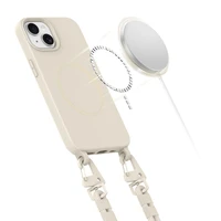 Tech-Protect MagNecklace MagSafe iPhone 14 apvalks - bēša