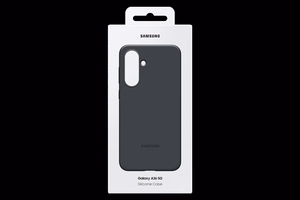 Samsung silikona apvalks EF-PA366CBEGWW Samsung Galaxy A36 5G - melna