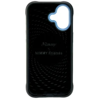 Nimmy Cool&Cute 2.0 vilka viedtālruņa apvalks iPhone 17 - melns