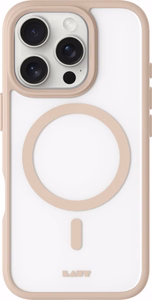 Laut Huex Protect Maciņš with MagSafe iPhone 16 Pro Max - Caurspīdīgs Beige