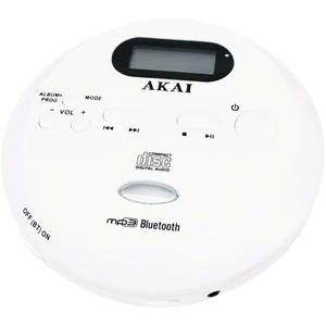 AKAI ACDP-100 – pārnēsājamais CD atskaņotājs