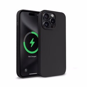 Crong Color Cover Magnetic MagSafe vāciņš ierīcei iPhone 15 Pro Max, melns