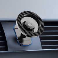 Blavec auto turētājs BH-16B Carbon magnētiskais Magsafe instrumentu panelim (BH16BC-MDB) melns