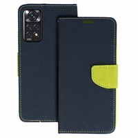 Stilīgs viedtālruņa apvalks Xiaomi Redmi Note 11 5G/Note 11S 5G/Poco M4 Pro 5G tumši zila-zaļa