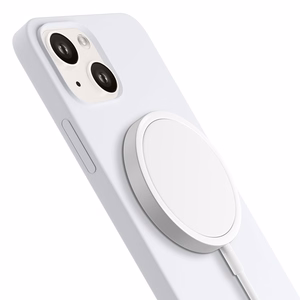 3mk Hardy Silicone MagApvalks iPhone 14 Plus - balts
