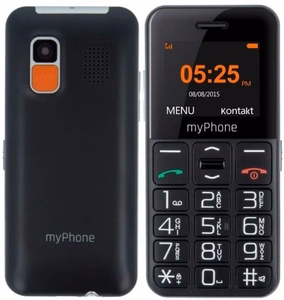 myPhone Halo Easy | черный | 1.77" | TFT | 24 МБ | 32 МБ | одна SIM | Bluetooth | основная камера 0.3 МП | 1000 мАч