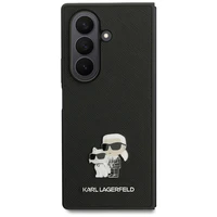 KARL LAGERFELD viedtālruņa apvalks SAMSUNG Z Fold7 KLHCZFD7SAPKCNPK (Saffiano KC PIN) melns