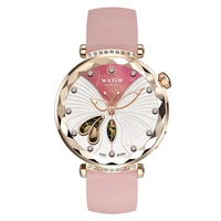 Blavec viedpulkstenis W-19 Liana HD AMOLED Voice Call (SWW19-RG) rozā zelta krāsas + 2 siksnas