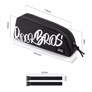 Rockbros G009 Flash Journey Top Tube Bike Bag 0.8L - Black