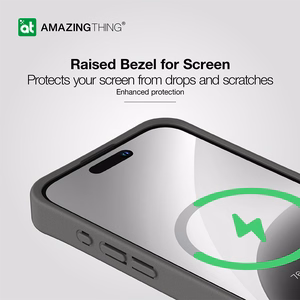 Amazing Thing Matte Pro Magnētiskais apvalks MagSafe 12FT IP156.7PMPBK iPhone 15 Pro Max melnais