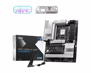 MSI PRO Z890-A WIFI mātesplate Intel Z890 LGA 1851 (Socket V1) ATX