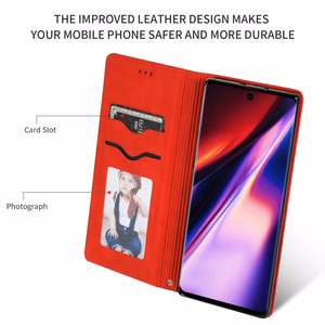 Korpuss Business Style Samsung A515 A51 sarkans