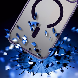 3mk Frosty MagCase viedtālruņa apvalks iPhone 17 Pro Max – violets