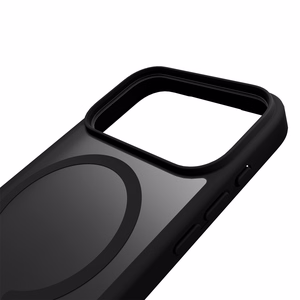 Puro Gradient TPU apvalks saderīgs ar MagSafe iPhone 17 Pro Max - melns