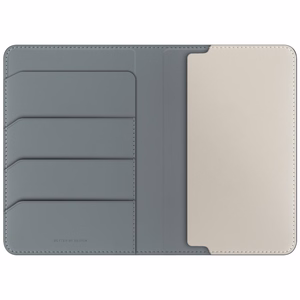 Uniq Belmont RFID Bloķēšanas Pase apvalks - zaļa/ziloņkaula
