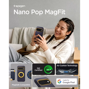Spigen Nano Pop MagSafe maciņš, paredzēts Google Pixel 11, tumši zils
