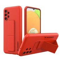 Wozinsky Kickstand Case silikona apvalks ar statīvu Samsung Galaxy A13 5G sarkans