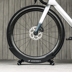 Wozinsky WSR-02 stabils velosipēda statīvs ritenim, melns