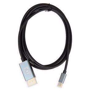 iBox ITVCDP4K video kabeļa adapteris 1.8 m USB Type-C DisplayPort melns