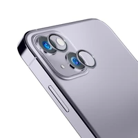 Kameras stikls iPhone 14 9H 3mk Lens Protection Pro sērijas objektīvam - violets