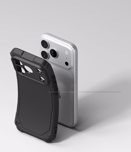 Ringke Rugged Gear Magnetic MagSafe maciņš iPhone 18 Pro / 17 Pro, melns