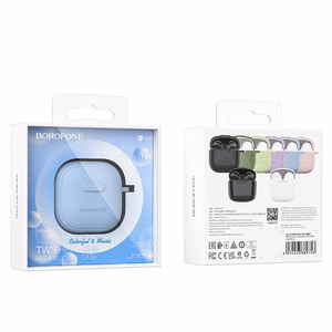 Borofone TWS Bluetooth austiņas BW29 Charm Blue