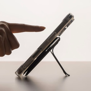 Ringke Wallet Slide Grip MagSafe viedtālruņa apvalks - melns