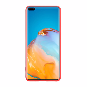 Crong Color Cover vāciņš ierīcei Huawei P40, sarkans