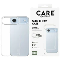 CARE by PanzerGlass Modes X-Ray Mīksts Pamata viedtālruņa apvalks iPhone Air - Caurspīdīgs
