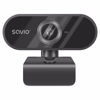 Savio CAK-04 webcam 720 MP 1280 x 720 pixels USB melns