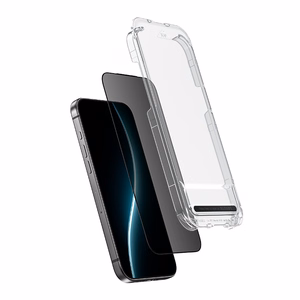 Закалённое стекло Benks Ultra Shield Privacy (FF70) для iPhone 17 Pro Max чёрное