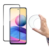 Wozinsky Pilns pārklājums Flexi Nano stikls hibrīds aizsargstikls ar rāmi Xiaomi Redmi Note 10 5G melns