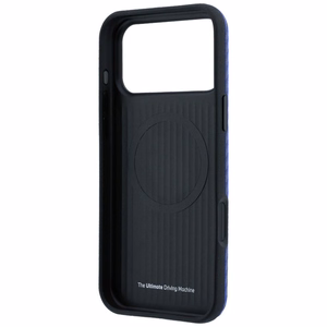 BMW aizsargvāciņš ierīcei iPhone 18 Pro / 17 Pro: (Carbon Metal Logo), saderīgs ar MagSafe, krāsa – zila