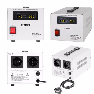 Automātiskais sprieguma stabilizators KEMOT MSER-500 (500 VA, servomotors)