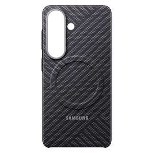 Samsung Carbon Magnet maciņš Samsung Galaxy S26, saderīgs ar MagSafe, pelēks