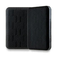 Karl Lagerfeld Magnētiskais indukcijas Portatīvais lādētājs KLPB5FPGKSCHHK 16W 5000mAh melna/melna Choupette Head Pin