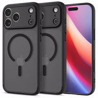 Spigen Ultra Hybrid Magnētiskais viedtālruņa apvalks iPhone 17 Pro Max - melns