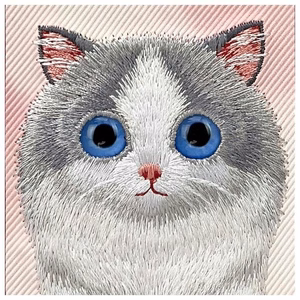Nimmy Big Eyed Pet 2.0 kaķa apvalks iPhone 16 Pro - rozā