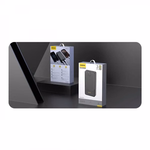 Portatīvais lādētājs Dudao K10Pro melns 20000mAh (QC3.0)