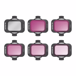 6 filtru komplekts Sunnylife MCUV, ND8/16/34/64/64/128, DJI Avata 2 filtriem