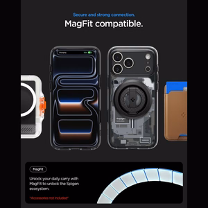 Spigen Ultra Hybrid MagSafe Zero One maciņš iPhone 18 Pro Max / 17 Pro Max, melns