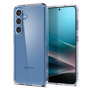 Spigen Ultra Hybrid viedtālruņa apvalks Samsung Galaxy S25 - caurspīdīgs