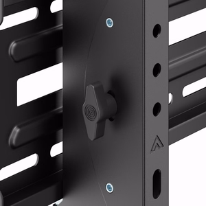 Gembird WM-100T-01 TV wall mount (tilt), 43”-100”, melns