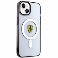 Ferrari FEHMP14SURKT iPhone 14 6.1" caurspīdīgs cietais viedtālruņa apvalks kontūras magnētiskais (MagSafe)